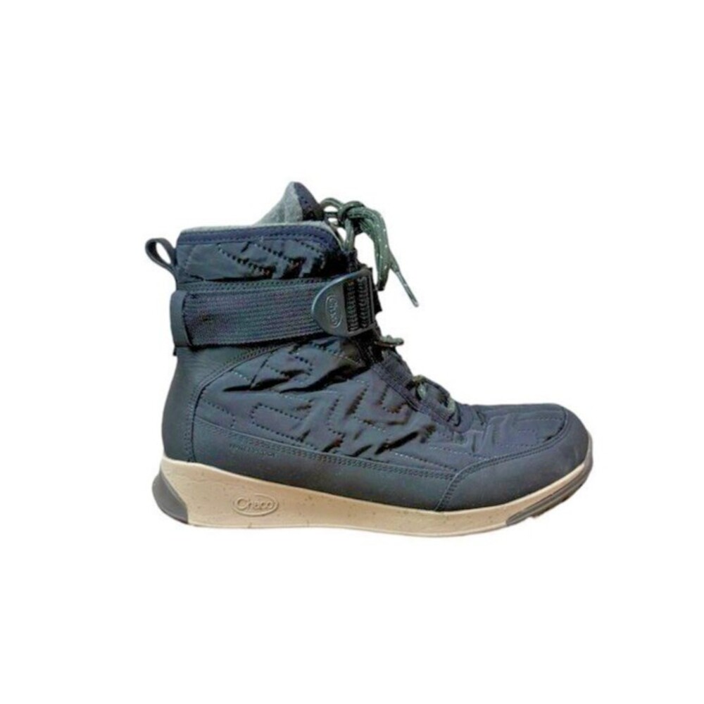 Chaco Borealis Ridge Quilted Black Ankle Boots Womens Size 7.5 M Waterproof